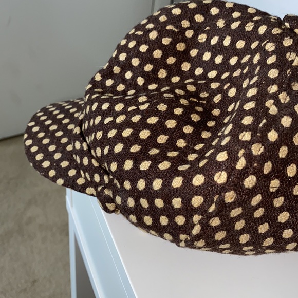 Newspaper boy hat polka dots - Picture 2 of 4